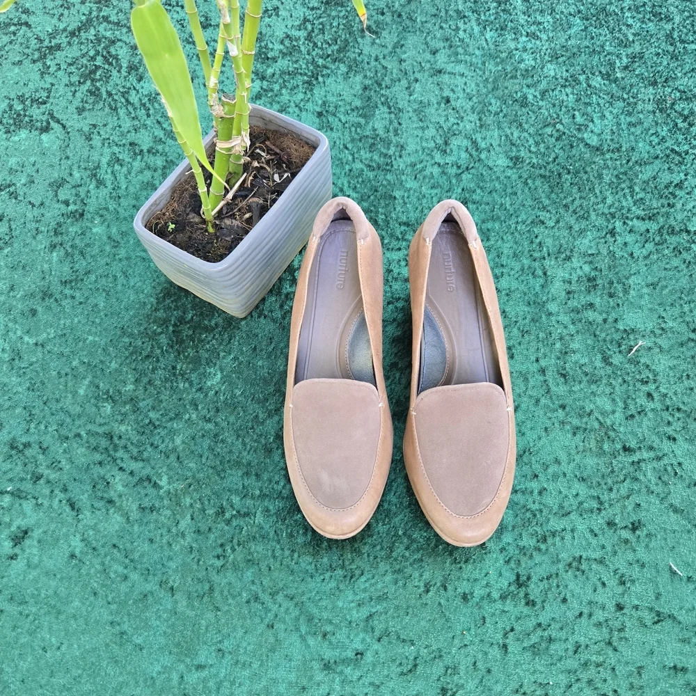 Nurture by Lamaze Tan Wedge Loafers 393